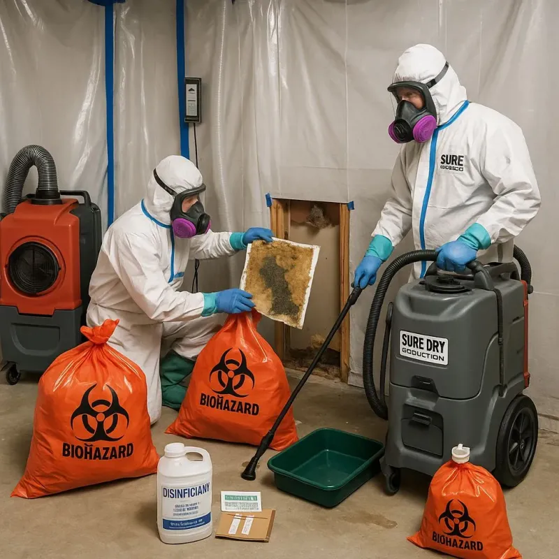 Contaminated Water Handling Protocols process in Manchester, MI