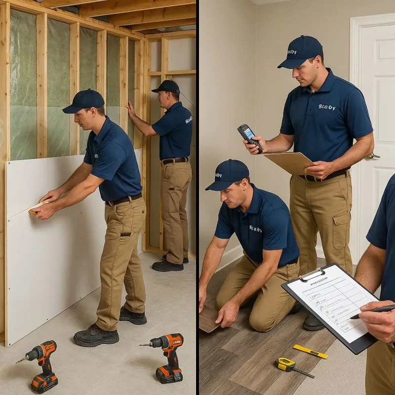 Repairs and Reconstruction process in Manchester, MI