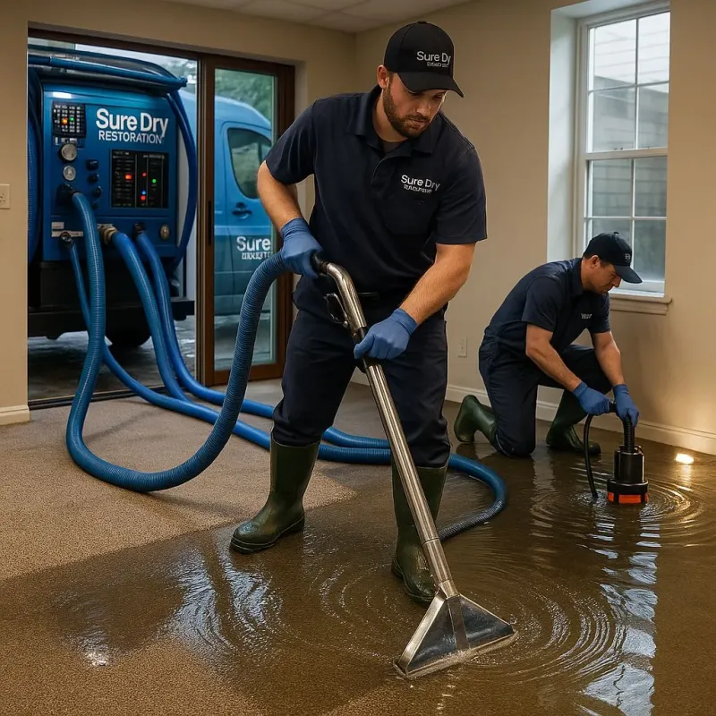 Water Extraction and Removal process in Manchester, MI